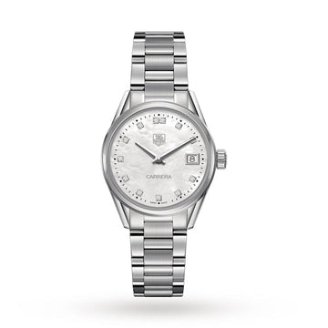 TAG Heuer - Carrera 32mm Quartz Ladies Watch - WAR1314.BA0778