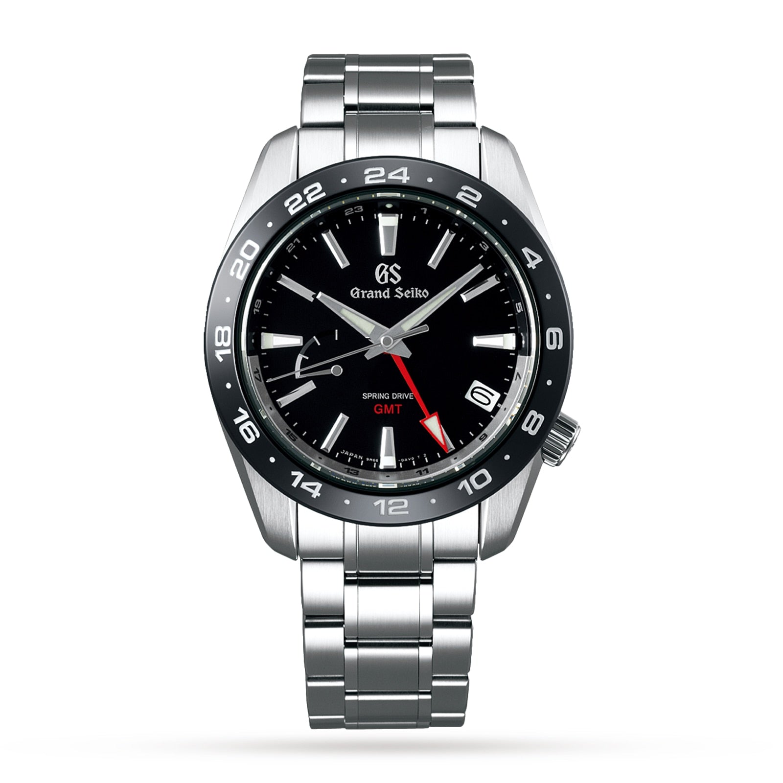Grand Seiko Sport Black Automatic Spring Drive 3-Day GMT SBGE253