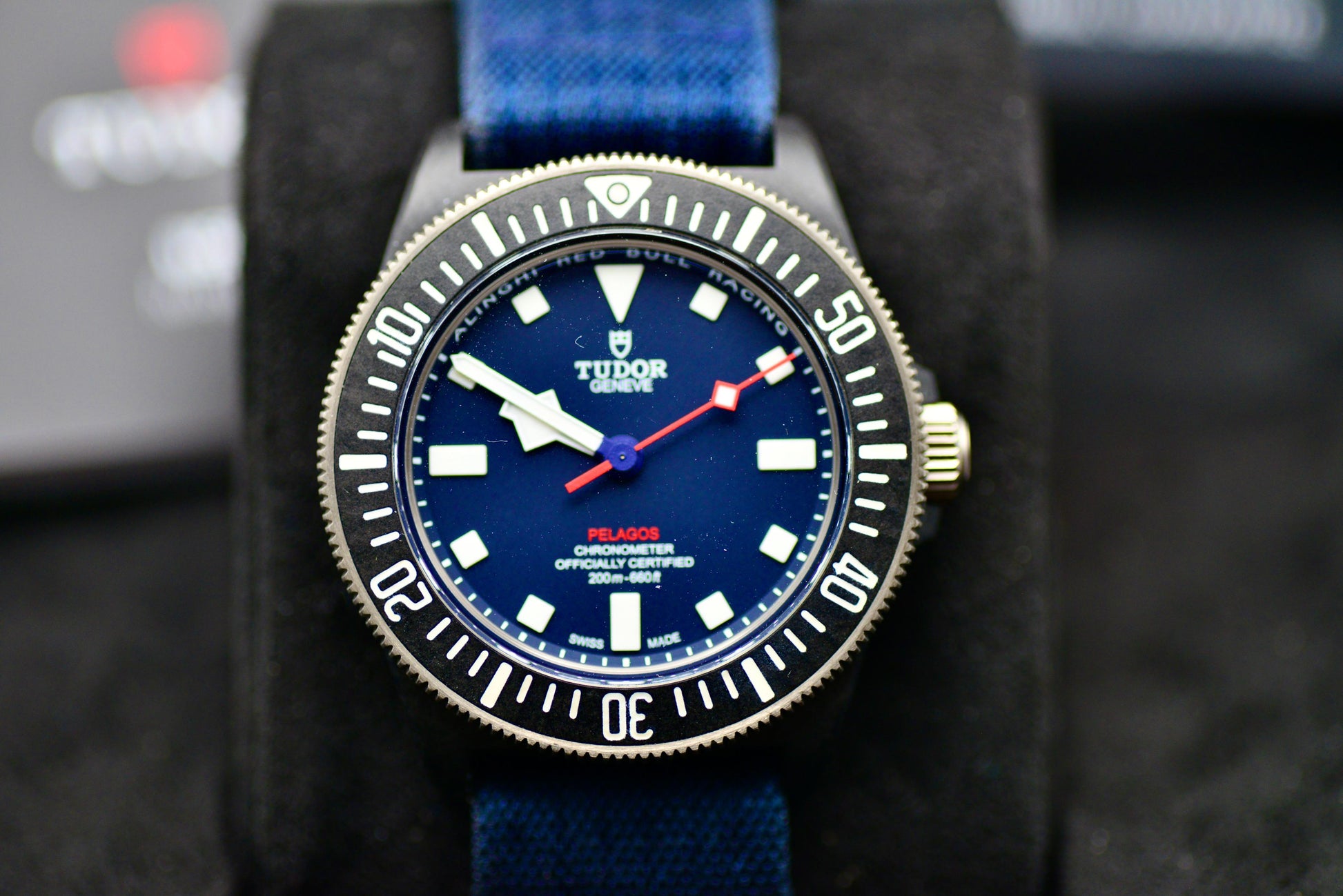 Tudor Sport Watches Pelagos FXD Red Bull Racing Edition 42mm Automatic w/ Full Set M25707KN