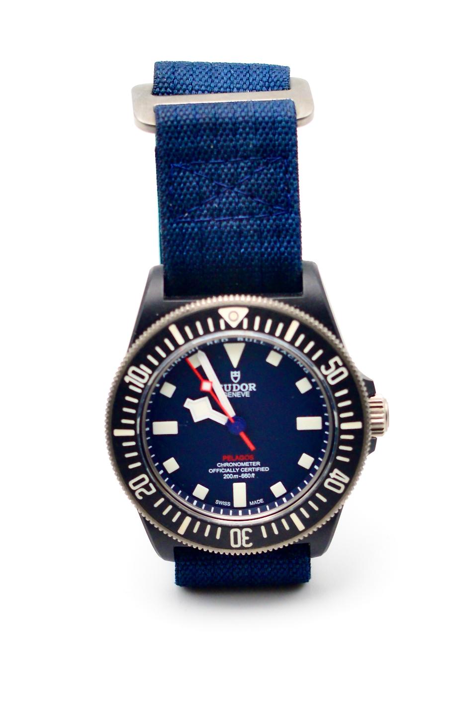 Tudor Sport Watches Pelagos FXD Red Bull Racing Edition 42mm Automatic w/ Full Set M25707KN