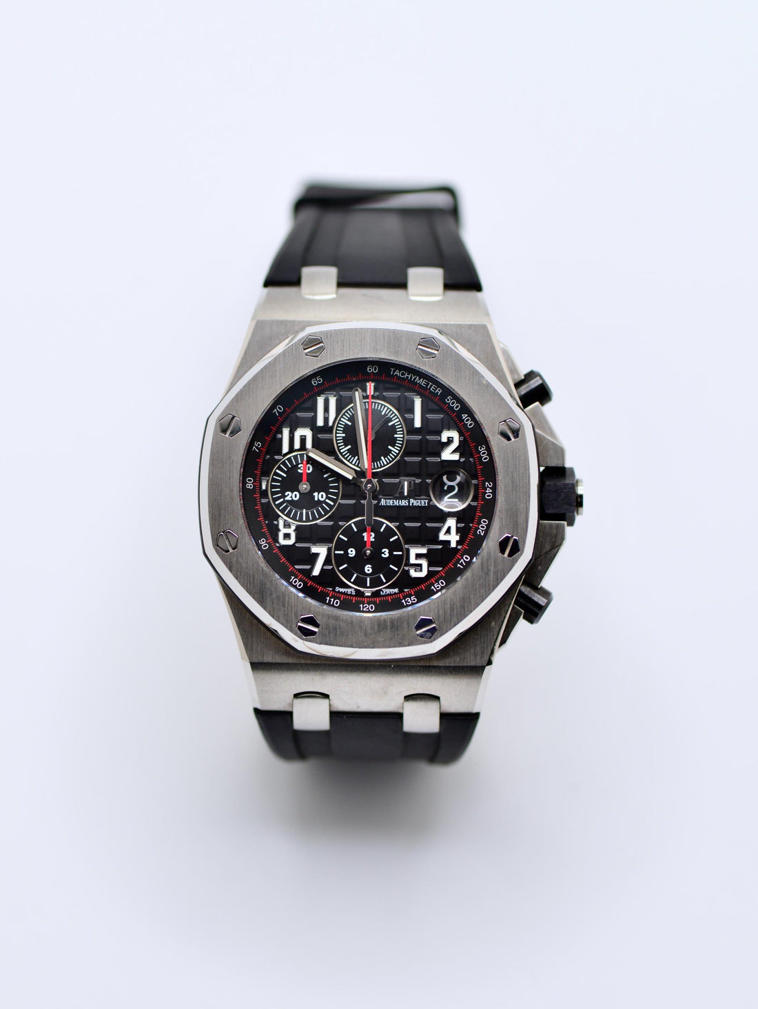 Audemars Piguet Royal Oak Offshore Stainless Steel, Black Dial, 42 mm Watch - 26470ST - 2017