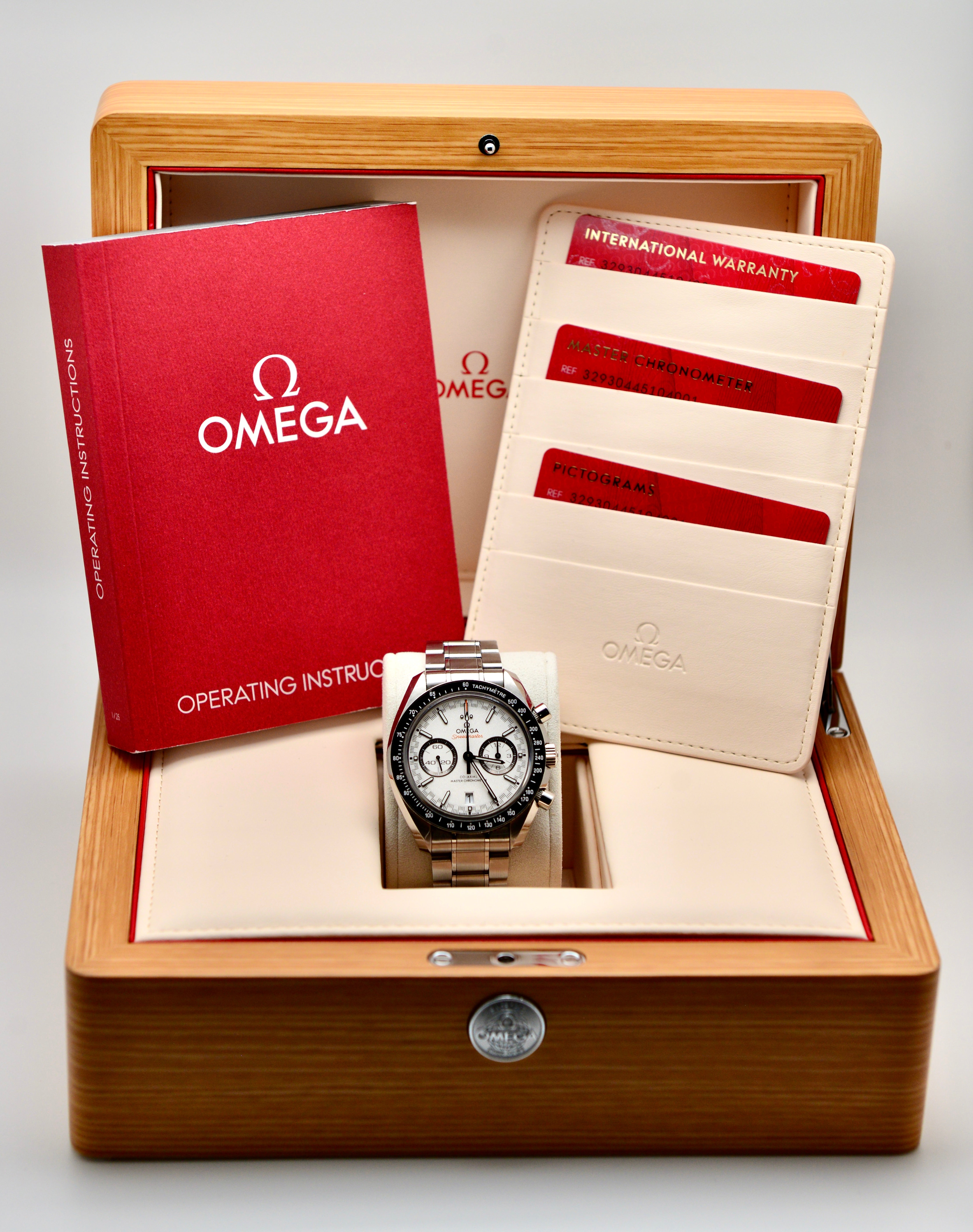 Omega Speedmaster Racing Co-Axial Master Chronograph Watch - 44.25