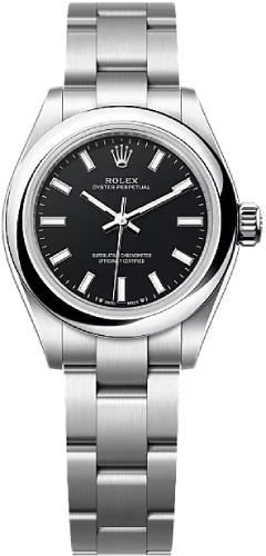 Rolex Oyster Perpetual 28 Black Dial Oyster bracelet - 276200 - 2025